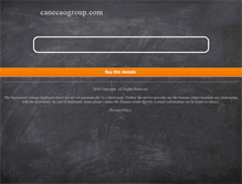 Tablet Screenshot of canecaogroup.com